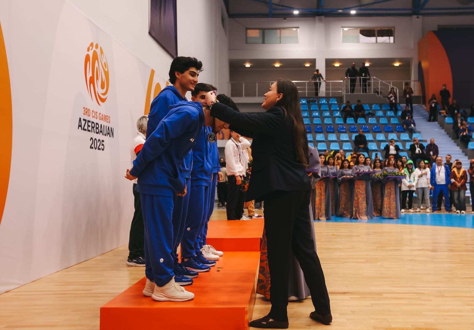 III MDB Oyunları: Batut gimnastikası üzrə komandamız gümüş medal qazandı
